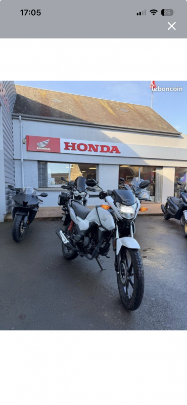 CB 125 F PASQUIER MOTOS  AVRANCHES 