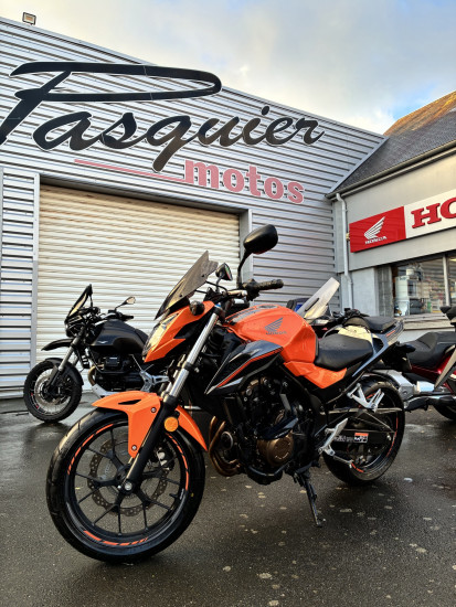 CB 500 F abs - Orange - 36640 km - compatible permis A2 - AVRANCHES CB 500 F abs - Orange - 36640 km - compatible permis A2 - AVRANCHES