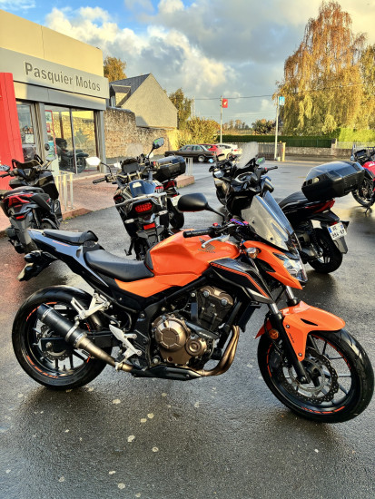 CB 500 F abs - Orange - 36640 km - compatible permis A2 - AVRANCHES