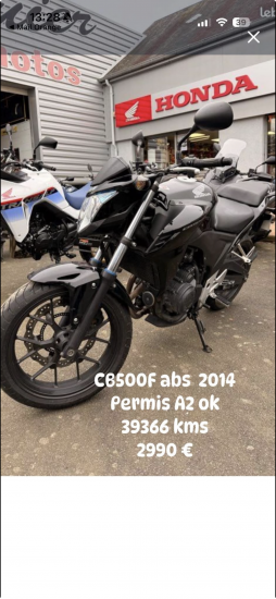 CB 500 F abs A2 - AVRANCHES