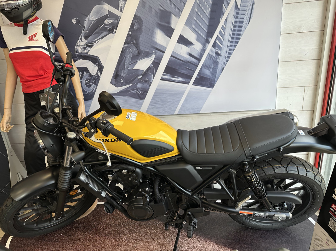 CL500 jaune PASQUIER MOTOS  AVRANCHES 