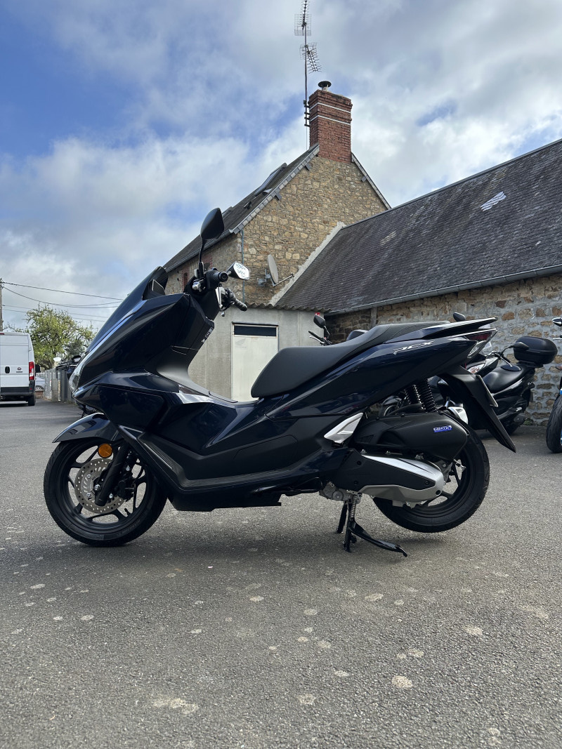 PCX 125 bleu PASQUIER MOTOS  AVRANCHES 